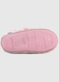 Totes Toasties Multi Girls Short Full Back Slippers