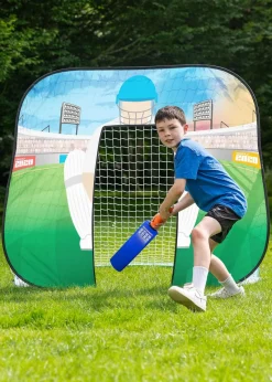 Toyrific 2 in 1 Pop Up Goal & Wicket Keeper