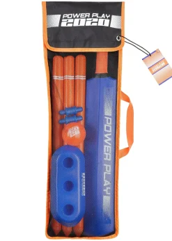 Toyrific Orange Powerplay Plastic Cricket Set