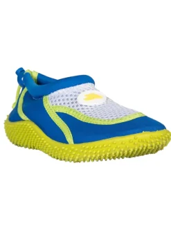 Trespass Boys Blue Kids Squidder Slip On Aqua Shoes (Younger 10 - Older 5)