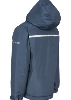 Trespass Boys Navy Rudi Waterproof Jacket (2-12yrs)