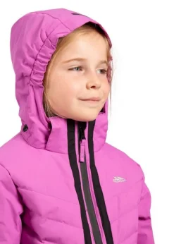 Trespass Girls Pink Annalisa Ski Jacket (2-12yrs)