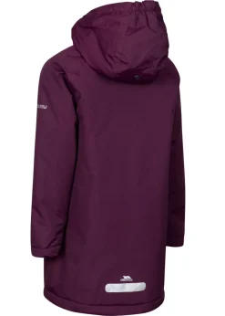 Trespass Girls Purple Observe TP50 Waterproof Jacket (2-12yrs)