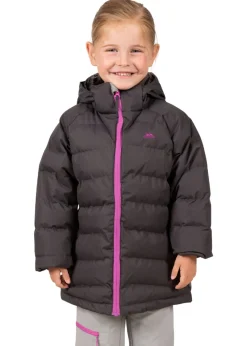 Trespass Kids Dark Grey Amira Casual Jacket (2-12yrs)