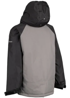 Trespass Kids Dark Grey Discover Contrast Zip Jacket (2-12yrs)