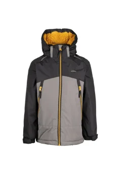 Trespass Kids Dark Grey Discover Contrast Zip Jacket (2-12yrs)