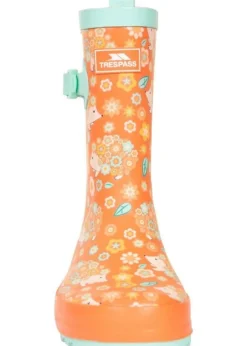 Trespass Kids Multi Colour Puddle Wellington Boots (Younger 7 - Older 3)