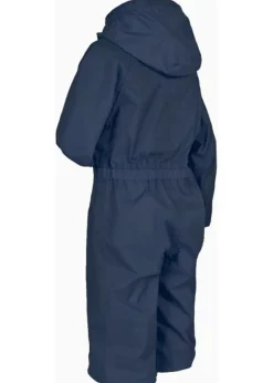Trespass Kids Navy Button Waterproof Rain Suit (1-2yrs)