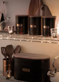 Typhoon Otto Black Bread Bin (10.5ltr)