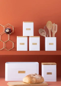 Typhoon Otto Square White Cookie Storage