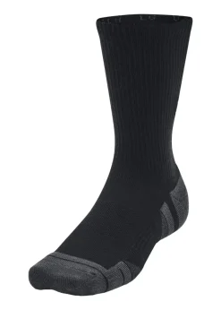 Under Armour Black Performance Tech Crew Socks (Pack of 3)