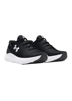 Under Armour Black/White Surge 4.0 Trainers