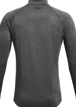 Under Armour Grey/Black Tech Half Zip Top