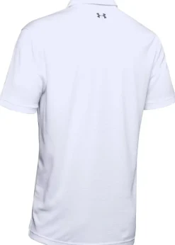 Under Armour White Tech Polo Shirt