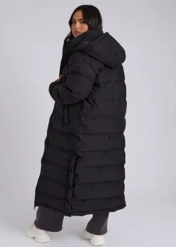 Urban Bliss Black Seamless Maxi Puffer Coat