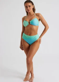 Urban Bliss Blue Ombre Bikini Top