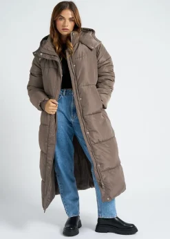 Urban Bliss Mink Maxi Puffer Coat