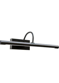 ValueLights Alana Matte Black Wall Light Integrated LED (20cm x 11cm x 46.5cm)