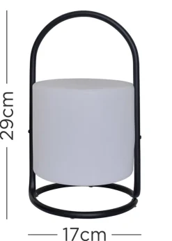 ValueLights Corte IP44 RGB LED Rechargeable Table Lamp Light