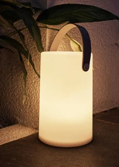 ValueLights Daomu IP44 Colour Changing Rechargeable Lantern Table Lamp Light