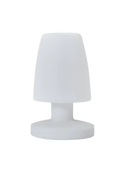 ValueLights Doji IP44 Colour Changing Rechargeable Mushroom Table Lamp Light