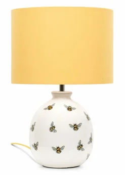 ValueLights Jayne Bee Ceramic Table Lamp (42.5cm x 28cm x 28cm)