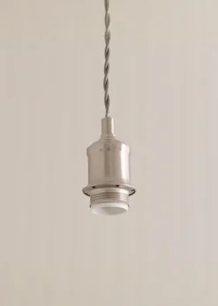 ValueLights Reni White Drum Shade 3 Drop Bar Diner Ceiling Pendant Light