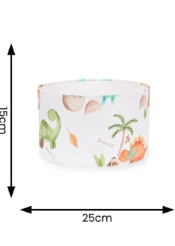 ValueLights Toro Shade  Multicolour Drum Ceiling Pendant Lampshade (15cm x 25cm x 25cm)