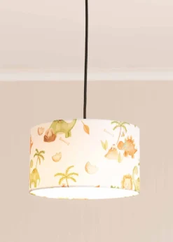 ValueLights Toro Shade  Multicolour Drum Ceiling Pendant Lampshade (15cm x 25cm x 25cm)