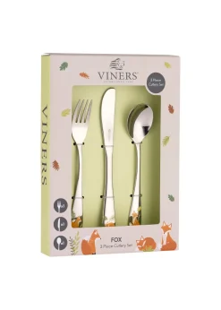 Viners Fox 3 Piece Kids Cutlery Set
