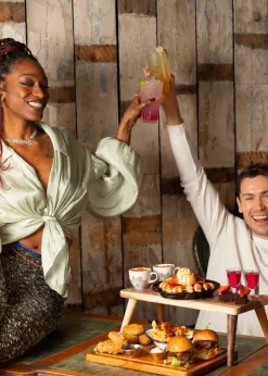 Virgin Experience Days Afternoon Tea with Cocktail for Two at Revolution Bars