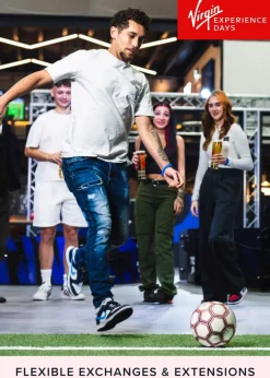 Virgin Experience Days Ballerz Football Wonderland SkillZone with Sharing Platter for Two