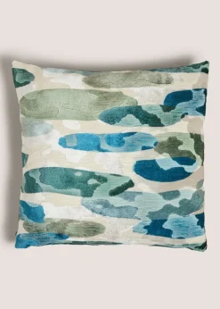 Watercolour Stripe Green