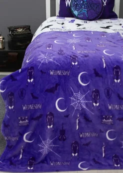 Wednesday Destined Fleece Throw 100 x 150cm