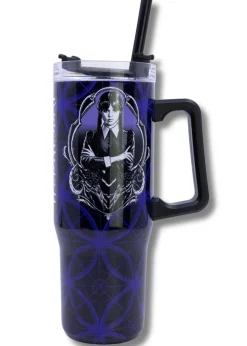 Wednesday Purple Insulated Stainless Steel Rambler Mug