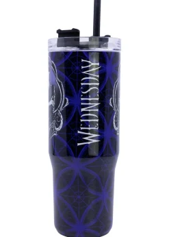 Wednesday Purple Insulated Stainless Steel Rambler Mug