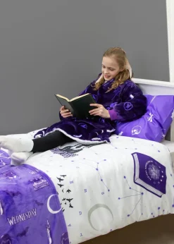 Wednesday Wearable Hooded Snuggle Fleece