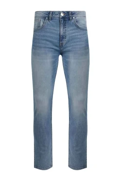 Weird Fish Blue Eddie Straight Leg Denim Jeans