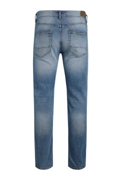 Weird Fish Blue Eddie Straight Leg Denim Jeans