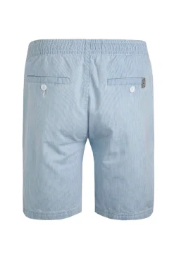 Weird Fish Cream Dewey Stripe Shorts