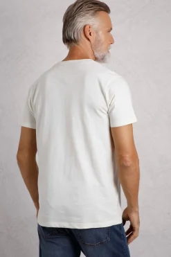 Weird Fish Cream Fished Branded T-Shirt