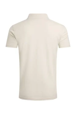 Weird Fish Cream Miles Pique Polo