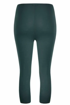 Weird Fish Green Blondie Cropped Leggings