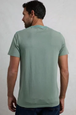 Weird Fish Green Coasting Front Print Graphic T-Shirt