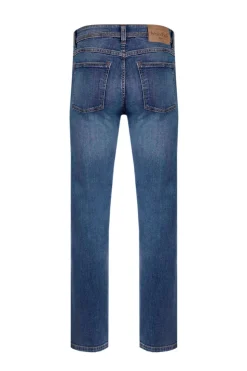 Weird Fish Indigo Eddie Straight Leg Denim Jeans