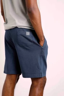 Weird Fish Navy Hamilton Sunwashed Sweatshirt Shorts