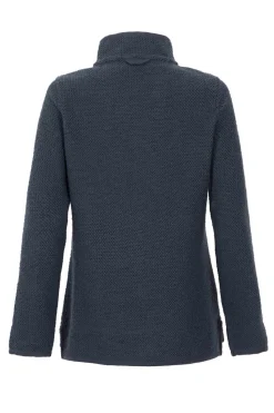 Weird Fish Navy Sontee Full Zip Macaroni