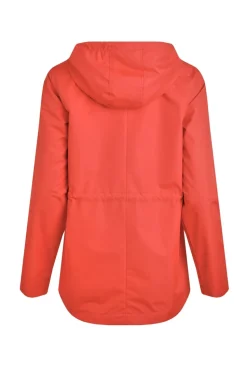 Weird Fish Red Kimia Showerproof Jacket