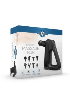 Wellbeing Black Cordless Massage Gun