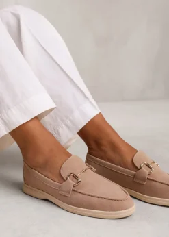 Where's That From Cream Italy Wide Fit Slip On Loafers